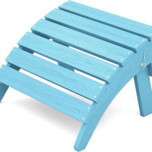 KINGYES Folding Adirondack Ottoman for Adirondack Chair